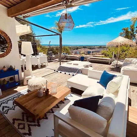 Villa Style Ibiza 3 Chambres, Vue Jacuzzi