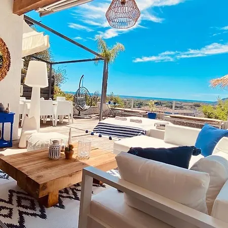 Style Ibiza 3 Chambres, Vue Jacuzzi